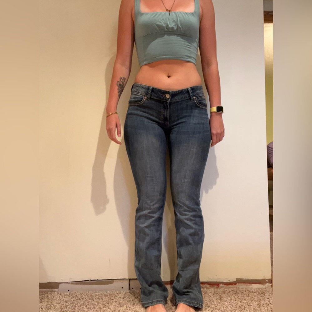 Low rise wrangler jeans